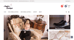 Desktop Screenshot of mayleesboutique.com